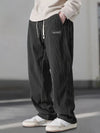 Autumn Winter Men's Casual Pants Striped Corduroy Loose Fashion