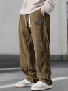 Autumn Winter Men's Casual Pants Striped Corduroy Loose Fashion