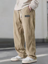 Autumn Winter Men's Casual Pants Striped Corduroy Loose Fashion