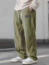 Autumn Winter Men's Casual Pants Striped Corduroy Loose Fashion