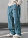 Autumn Winter Men's Casual Pants Striped Corduroy Loose Fashion